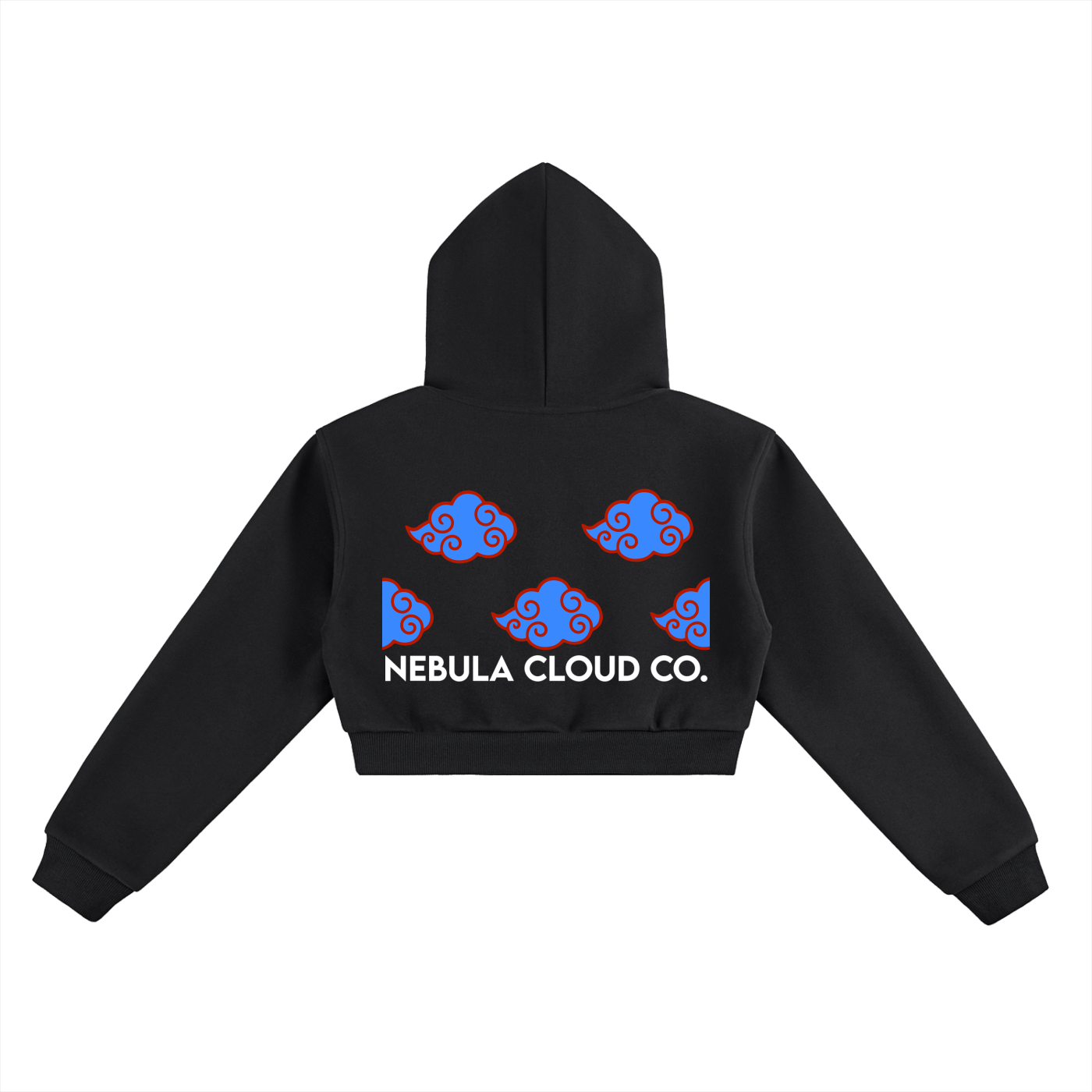 SEA OF CLOUDS CROPPED HOODIE