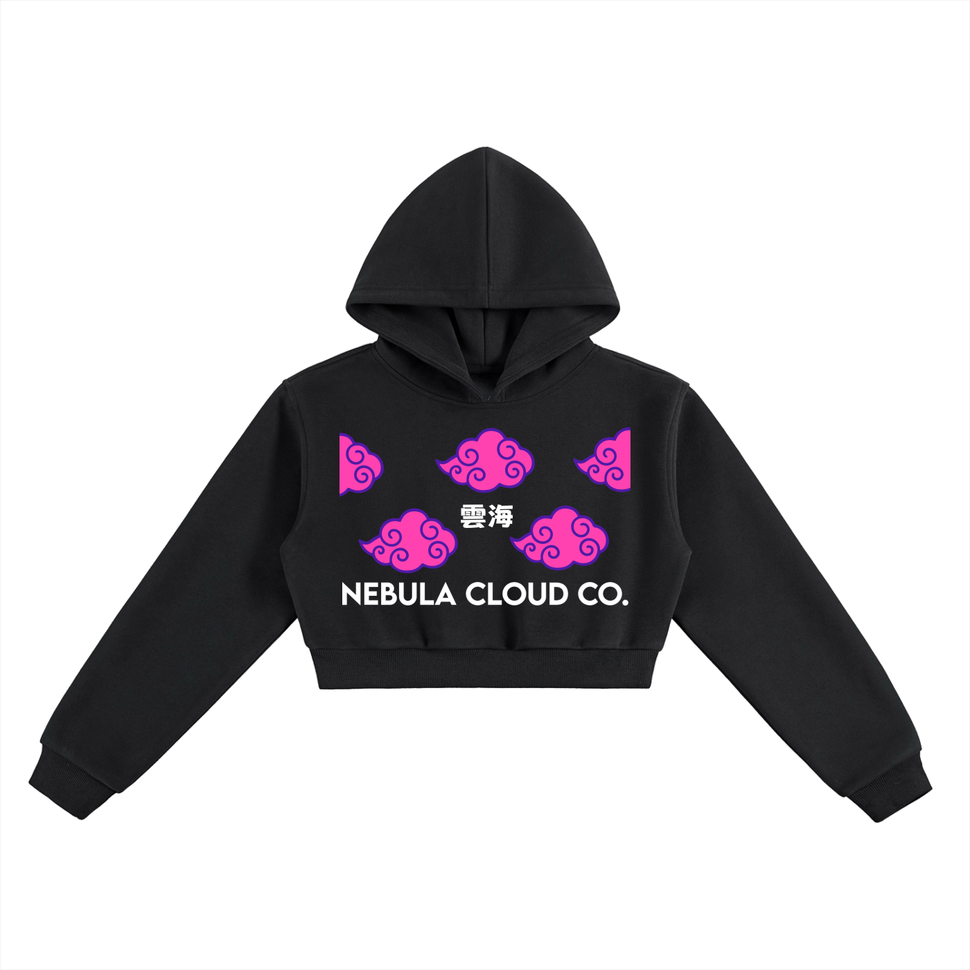 SEA OF CLOUDS CROPPED HOODIE