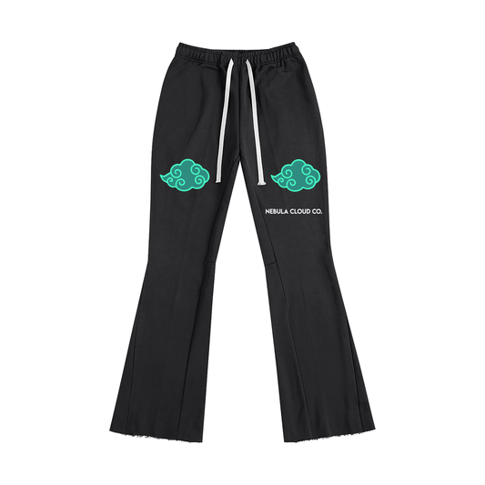 SEA OF CLOUDS FLARED SWEATPANTS