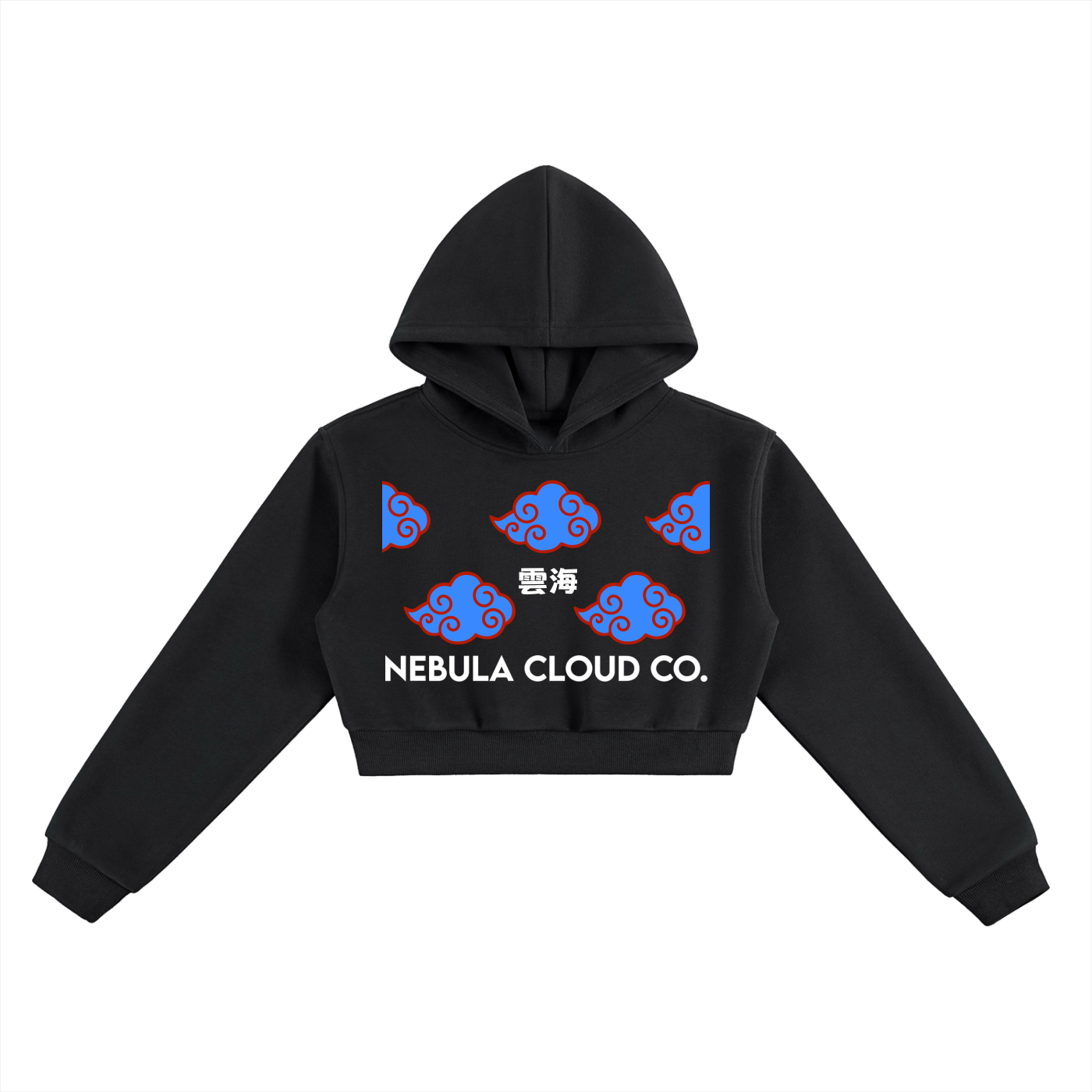 SEA OF CLOUDS CROPPED HOODIE