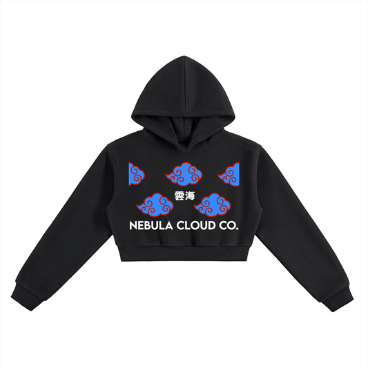 SEA OF CLOUDS CROPPED HOODIE