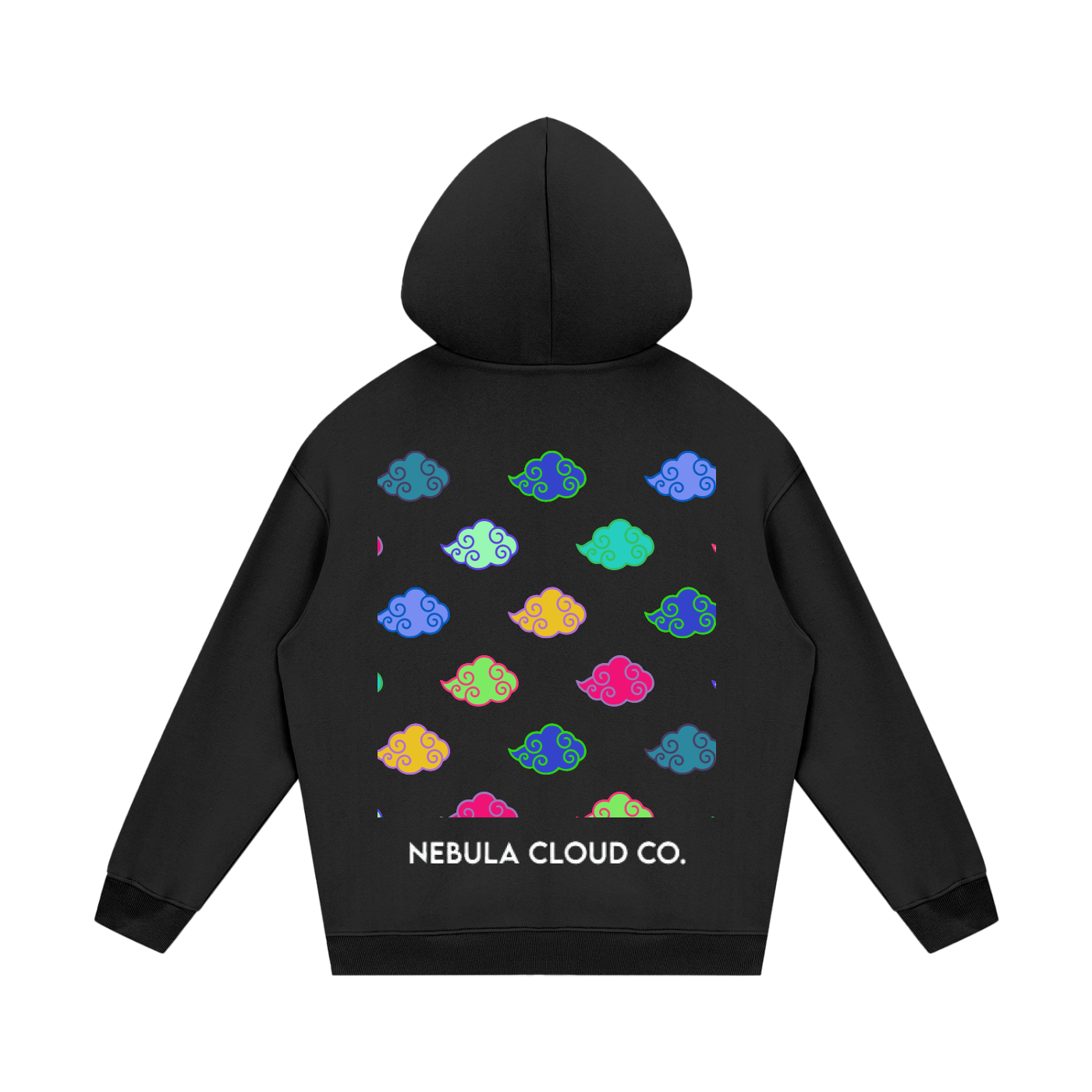 NEBULA CLOUDS FLAG HOODIE