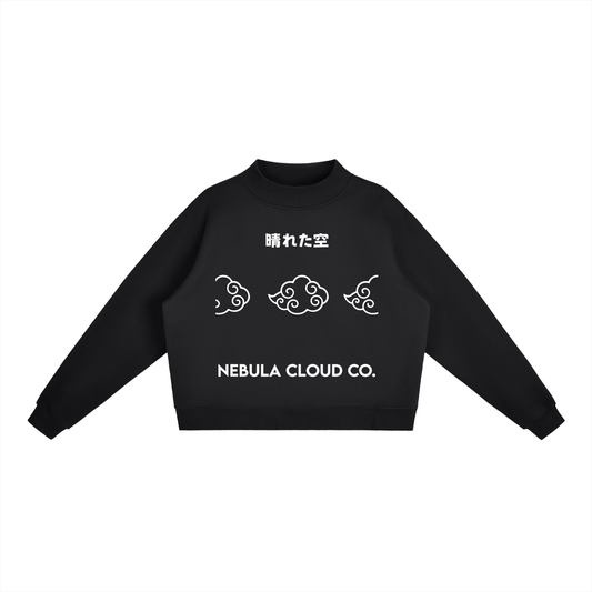 CLEAR SKIES MOCK NECK SWEATSHIRT (W)