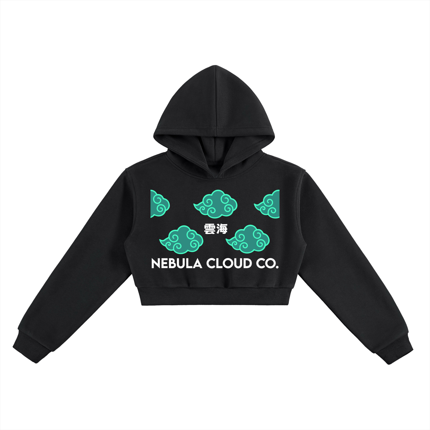SEA OF CLOUDS CROPPED HOODIE