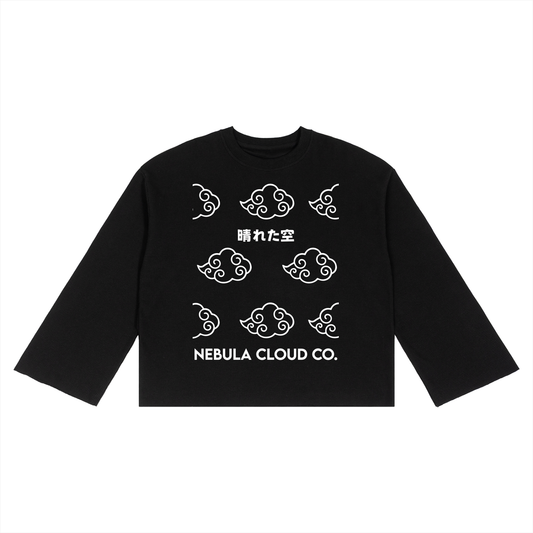 CLEAR SKIES LONG SLEEVE WAFFLE T-SHIRT (M)
